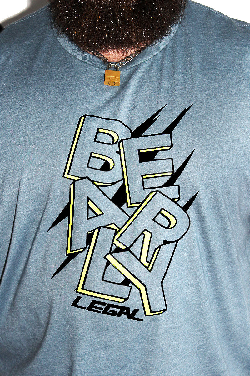 PLUS: Bearly Legal Tee - Blue