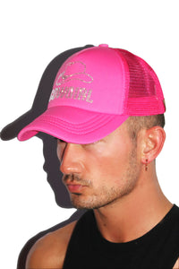 Cowgirl Foam Dad Hat -Pink
