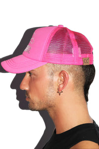 Cowgirl Foam Dad Hat -Pink