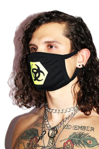 Biohazard Face Mask- Black