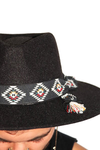 Nomad Wide Brim Felt Hat - Black