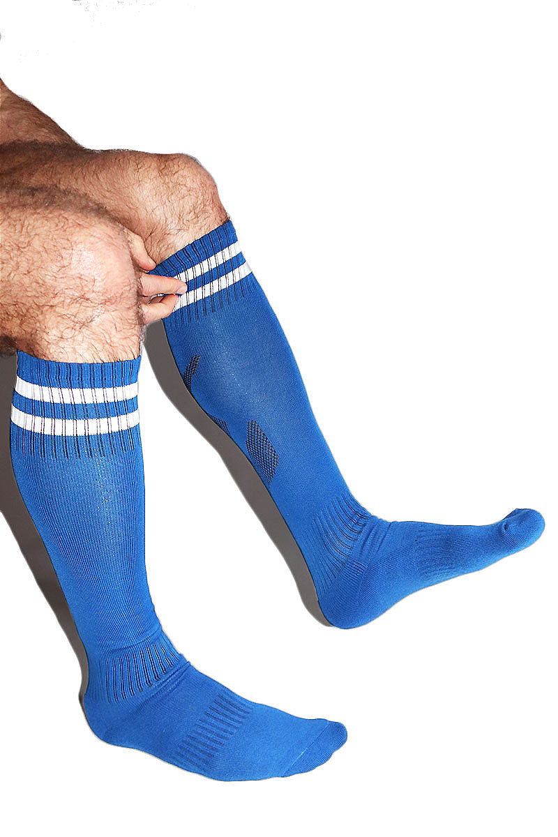 Sport Knee High Socks- Royal Blue
