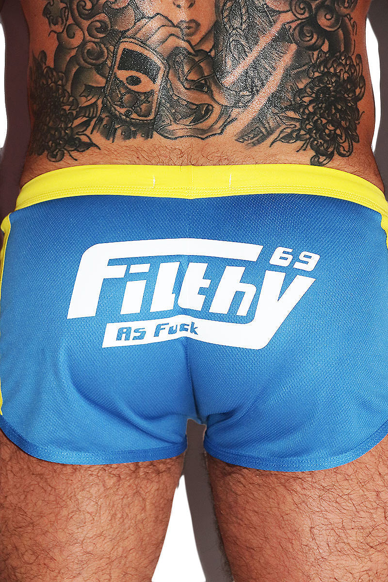 Filthy 69 Booty Shorts- Royal Blue