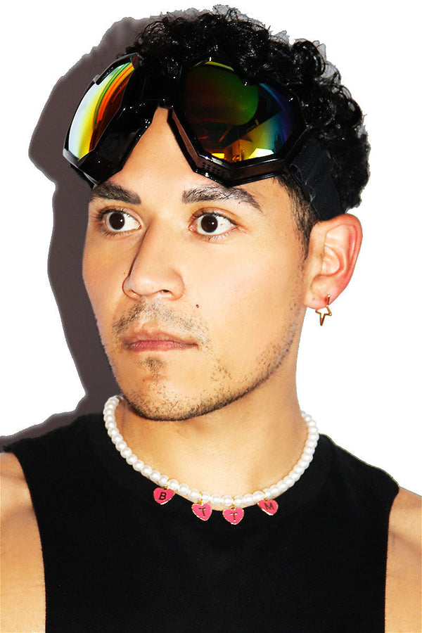 Electric Love Goggle Sunglasses in Black