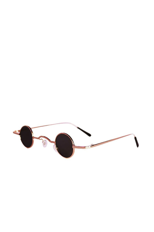 Cyber Punk Peepers Sunglasses in Black