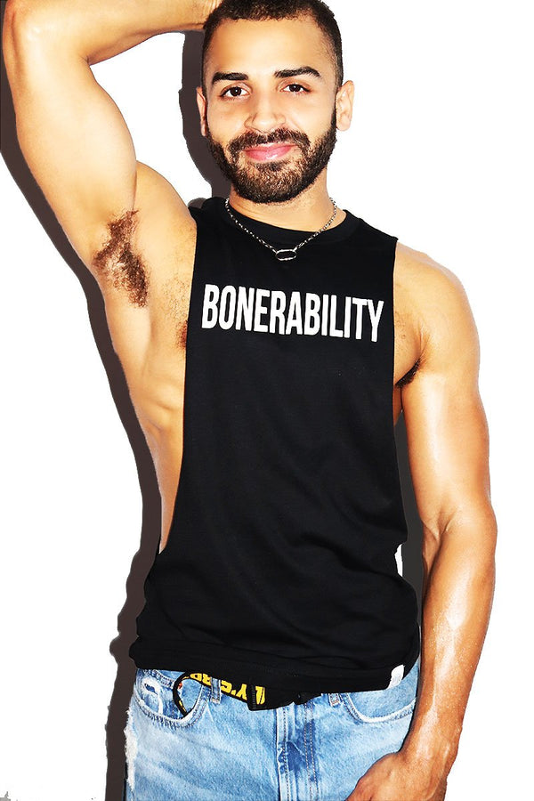 Bonerability Low Arm Shredder Tank in Black, view 2