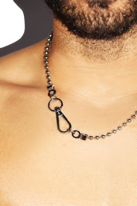 Ball Chain Necklace- Silver