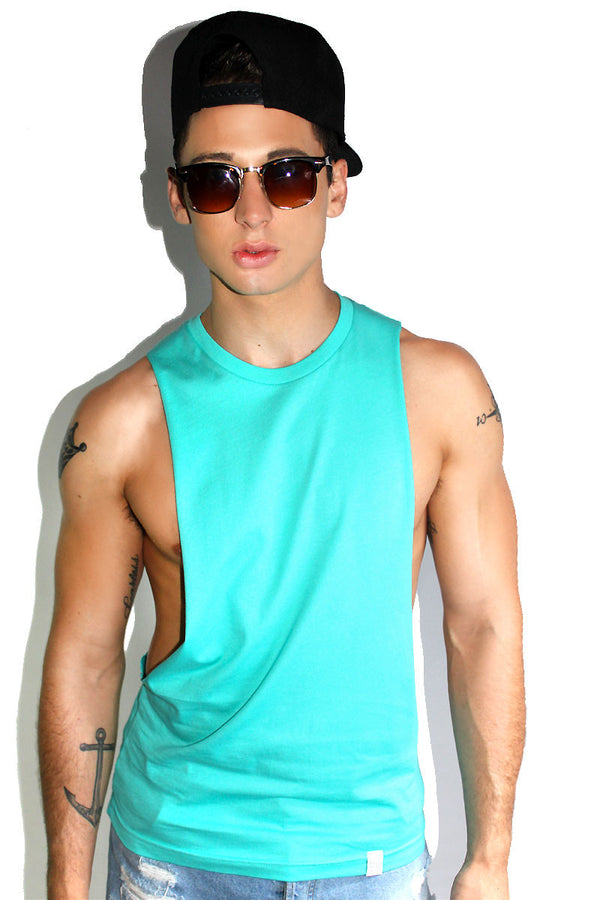 Core Shredder Tank in Teal