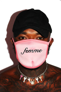 Femme Face Mask- Pink