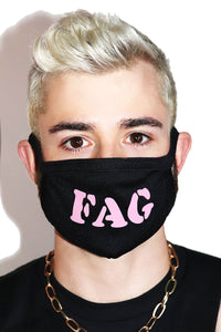 Fag Face Mask- Black