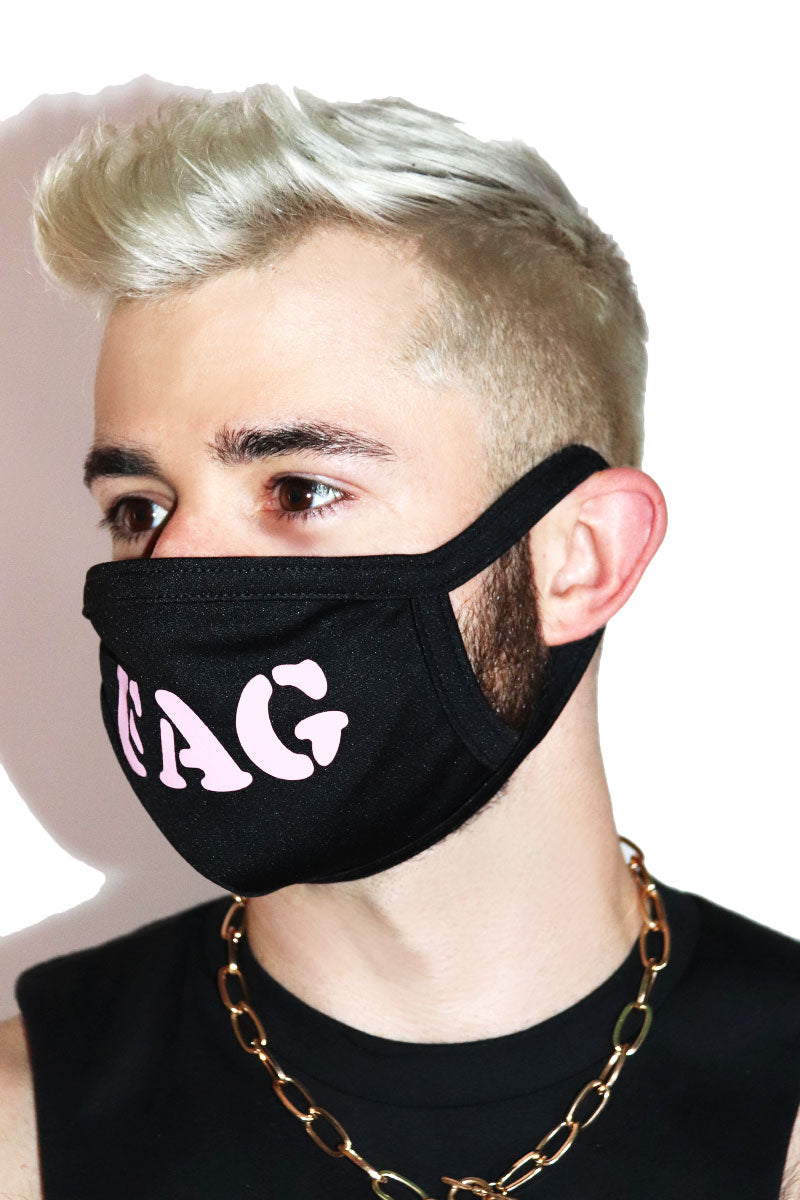 Fag Face Mask- Black