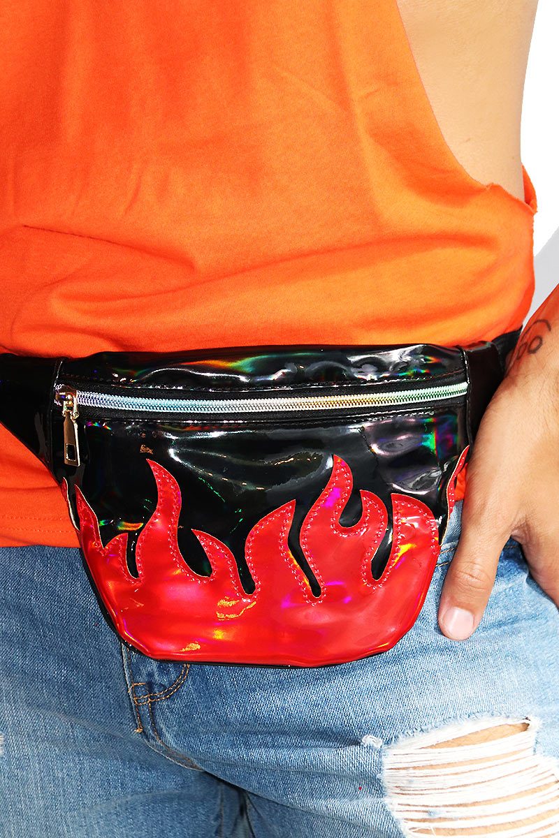 Flamin' Fanny Pack-Black