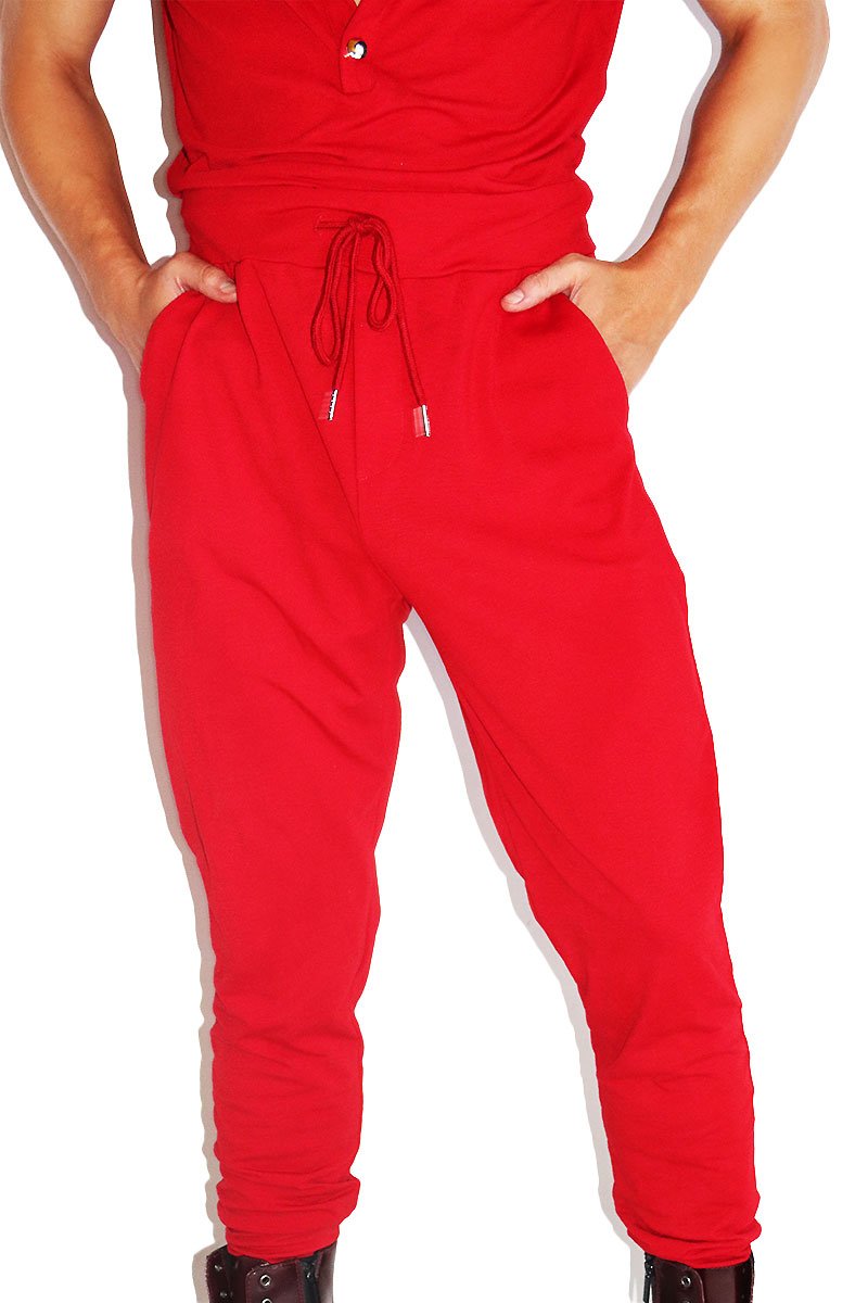 Gamer Hearts Leisure Jumpsuit- Red