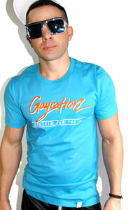 Gaycation Tee- Blue