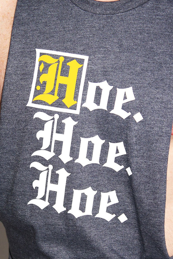 Hoe Hoe Hoe Low Arm Tank in Heather Navy, view 2