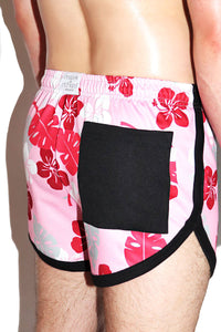 Honolulu Running Shorts-Pink