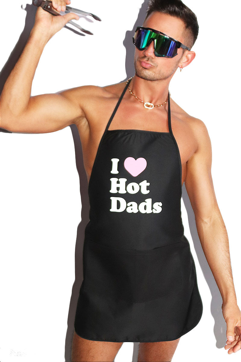 Hot Dads Apron- Black