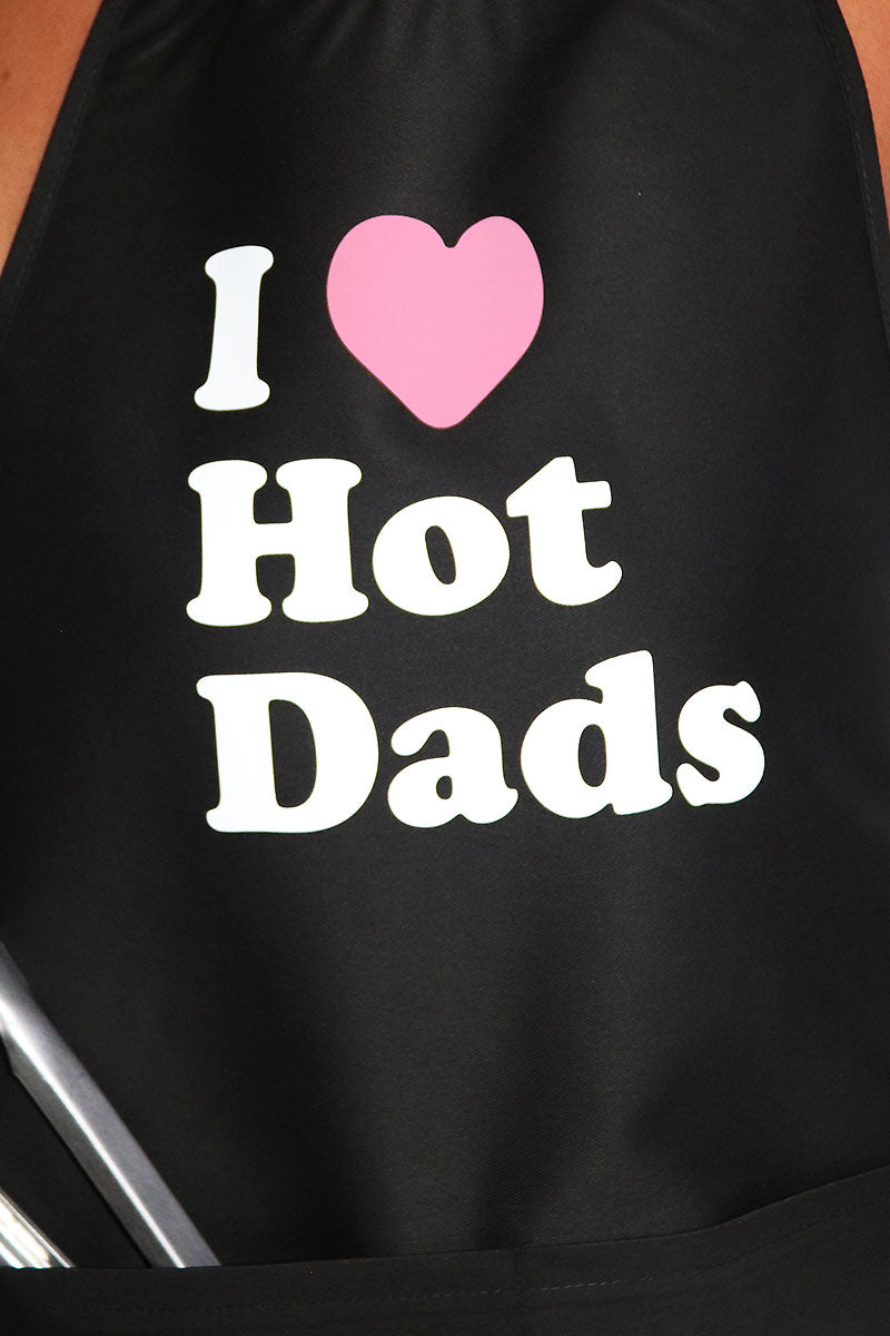 Hot Dads Apron- Black