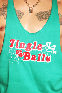 Jingle Balls String Tank- Green