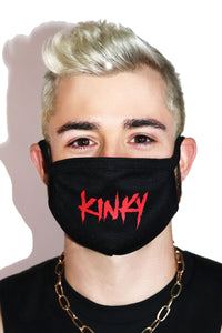 Kinky Face Mask- Black