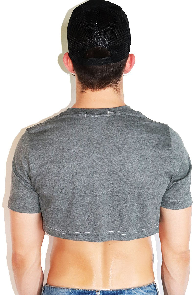 Core Extreme Crop Tee-Light Charcoal