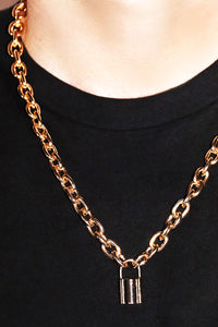 Lockdown Necklace - Gold