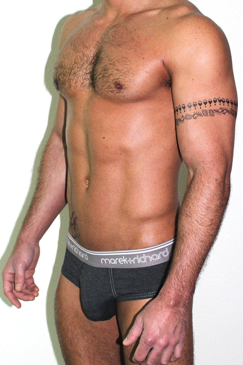 BUSSY Brief- Charcoal 