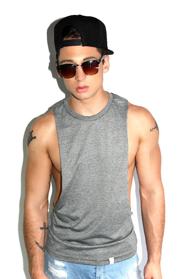 Core Shredder Tank in Light Charcoal