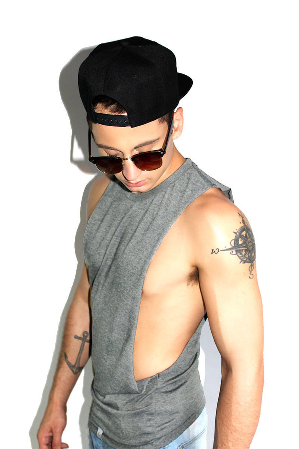 Core Shredder Tank in Light Charcoal, view 2