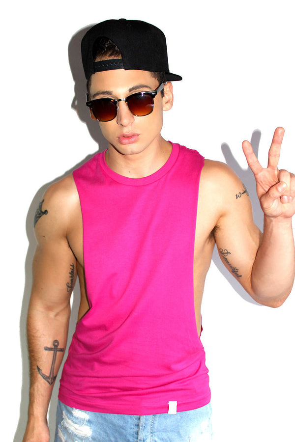 Core Shredder Tank in Fuchsia
