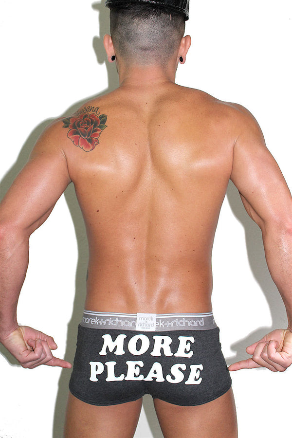 More Please Trunk in Charcoal