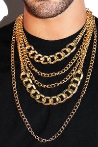 King's Favor Necklace Chains - Gold