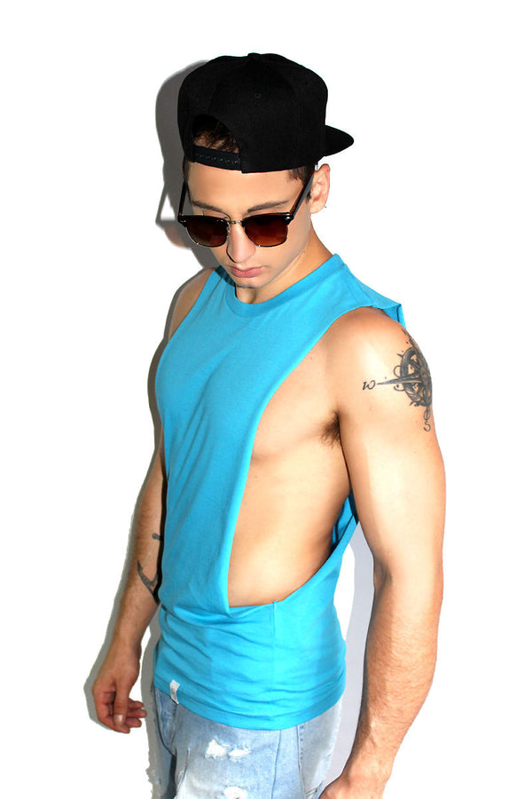 Core Shredder Tank in Blue, view 2