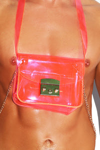 Get That Bag Harness Bag- Neon Pink