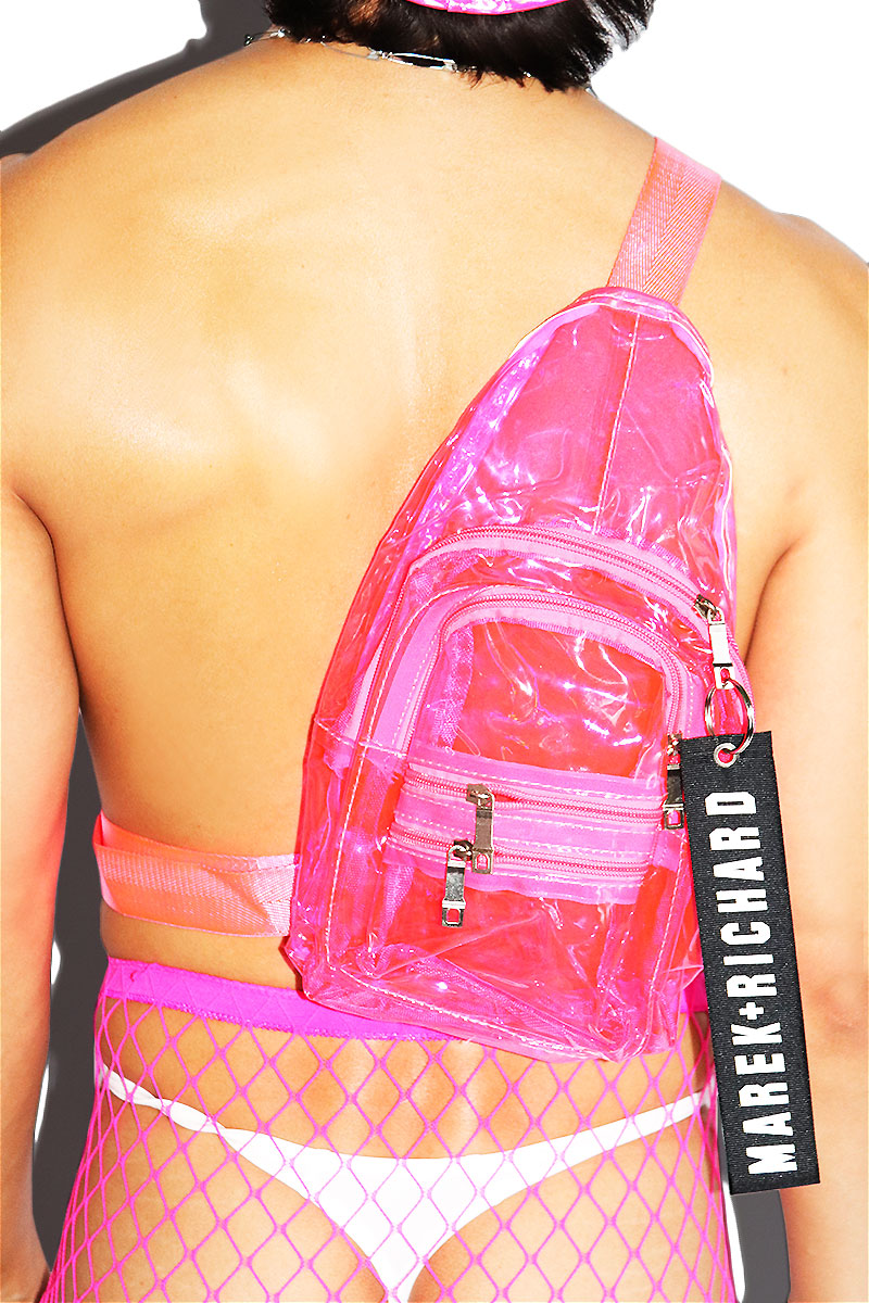 Festival Bum Fanny Pack Bag- Neon Pink