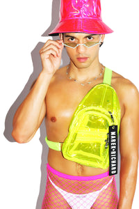 Festival Bum Fanny Pack Bag- Neon Green