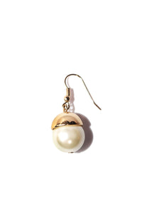 Pearl Single Earring-Gold