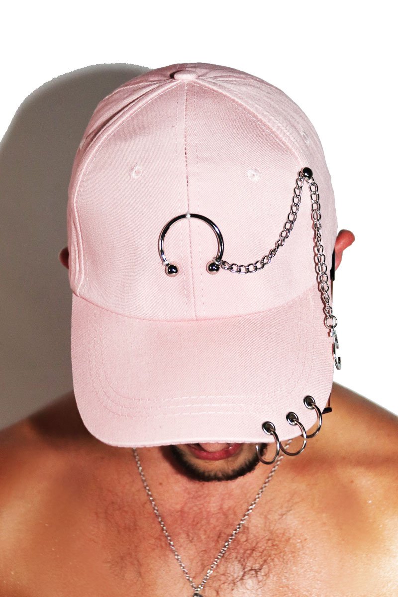 Pierced Dad Hat - Pink