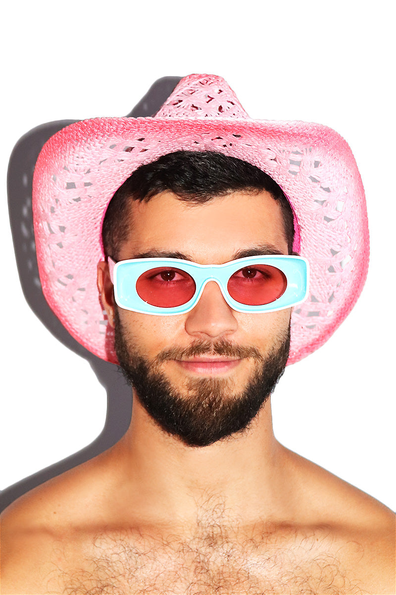 Vacation Cowboy Hat - Pink