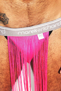 Fringe Jock-Neon Pink