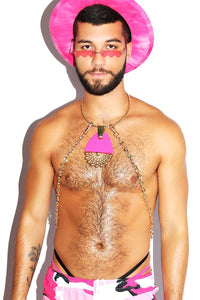 Day Glow Neon Harness-Pink