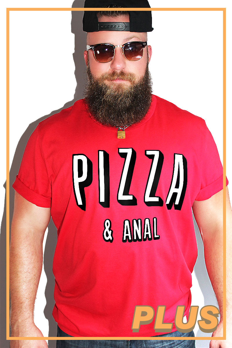 PLUS: Pizza and Anal Tee-Red