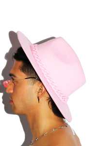 Just Another One Of Those Day Wide Brim Hat - Pink