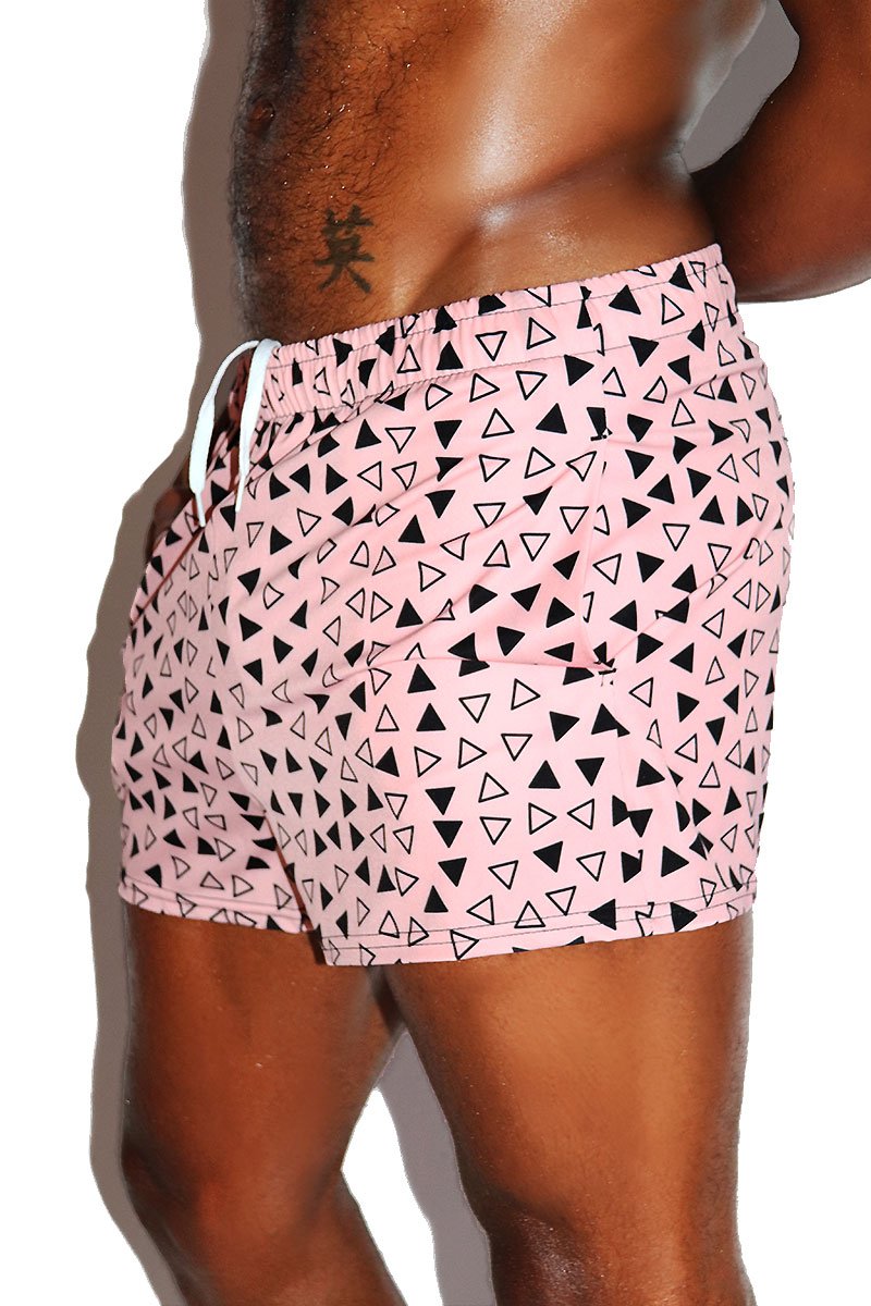 Triad Active Shorts- Pink