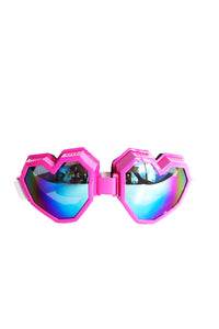 Electric Love Goggle Sunglasses- Pink