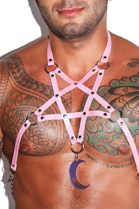 Pentagram Harness- Pink