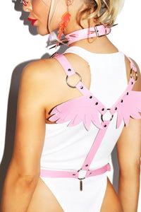 Angel Wings Harness-Pink