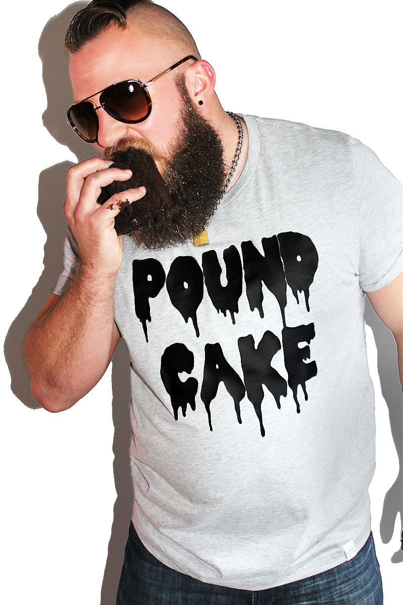 PLUS: Pound Cake Tee-Grey