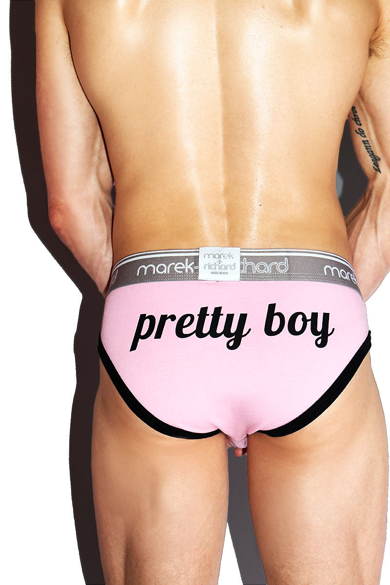 Pretty Boy Bikini Brief- Pink