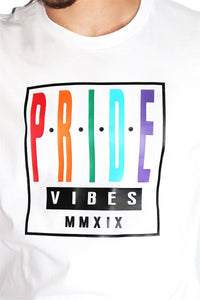 Pride Vibes Tee-White